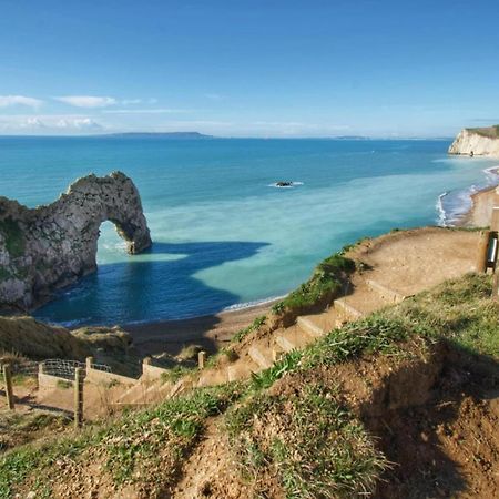 Emma'S Sea View 2-Bedroom Caravan At Durdle Door Near Wareham Dorset West Lulworth Exterior photo