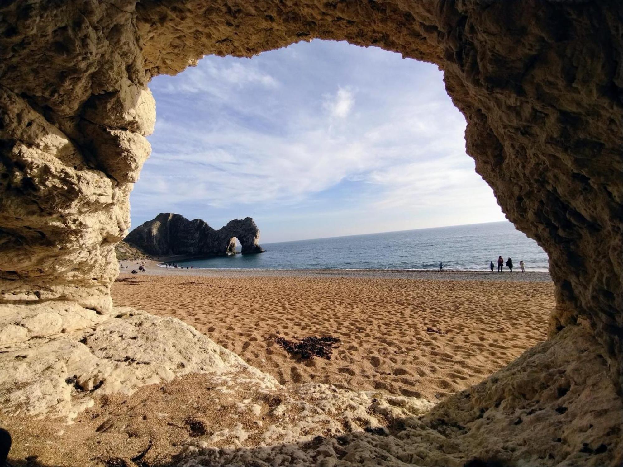 Emma'S Sea View 2-Bedroom Caravan At Durdle Door Near Wareham Dorset West Lulworth Exterior photo