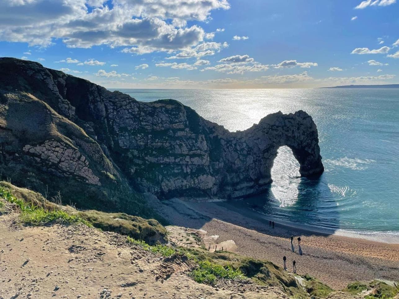Emma'S Sea View 2-Bedroom Caravan At Durdle Door Near Wareham Dorset West Lulworth Exterior photo
